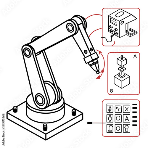 Automated 3d printing robot