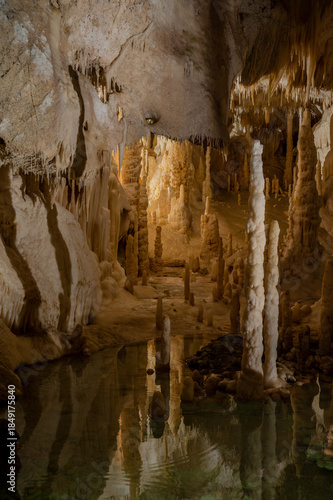 The Frasassi Caves are underground karst caves located in the municipality of Genga, in the province of Ancona, within the Gola della Rossa and Frasassi Regional Natural Park.