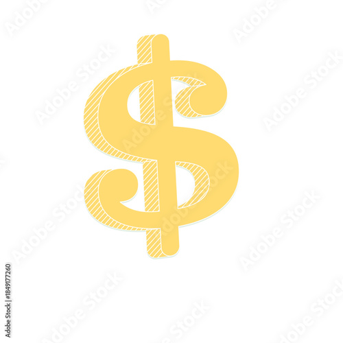 golden dollar symbol