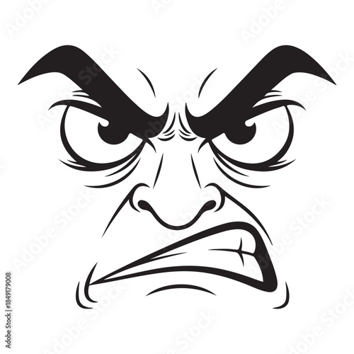 grinch face minimalis