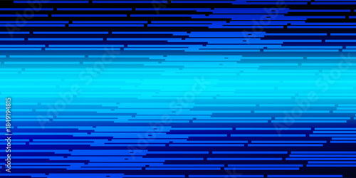 Data Sorting Visualization Concept. System Data Defragmentation. Artificial Intelligence. Big Data. Vector Illustration. DNA Sequence Abstract HUD Noise Background.