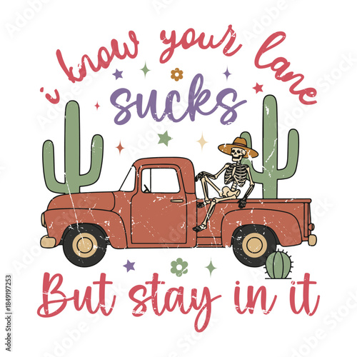 I know your lane sucks but stay in it