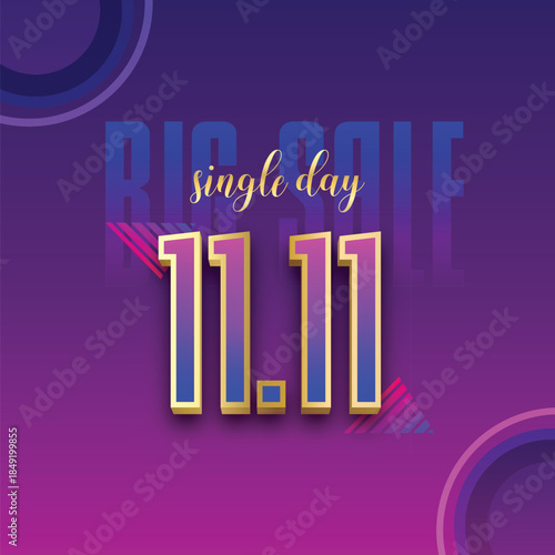 Big Sale 11.11 - Single Day Event
