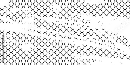 Mesh texture for fishing nets. Grunge pattern for sportswear or soccer goal, volleyball net, basketball hoop, hockey, athletics. Mesh background