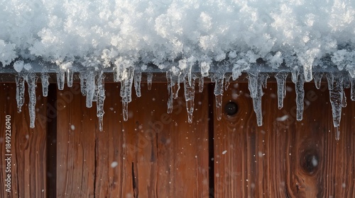 icicles on a roof