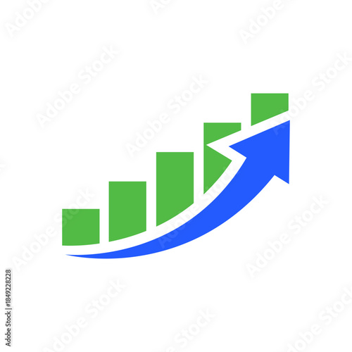 Growth graph chart trend business.