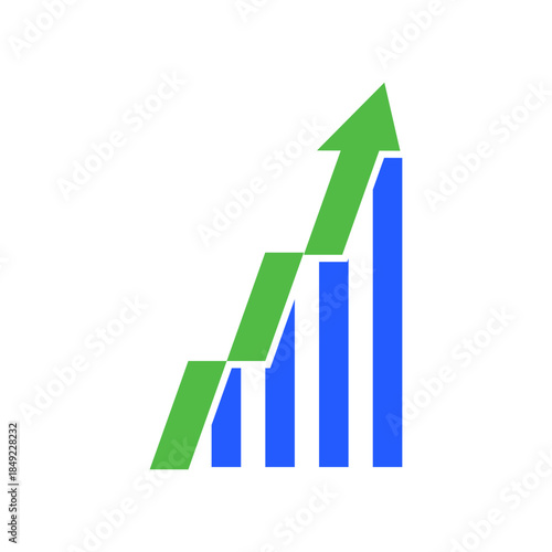 Growth graph chart trend business.