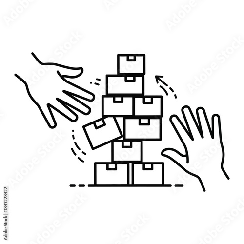 hand stacking support teamwork concept