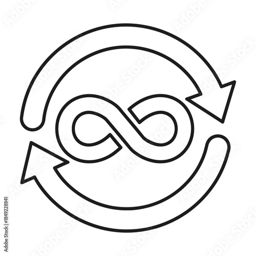 infinity loop process icon