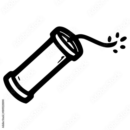 doodle dynamite illustration hand drawn outline vector
