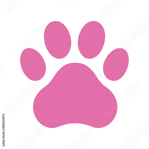 Cat Paw Icon Vector Collection
