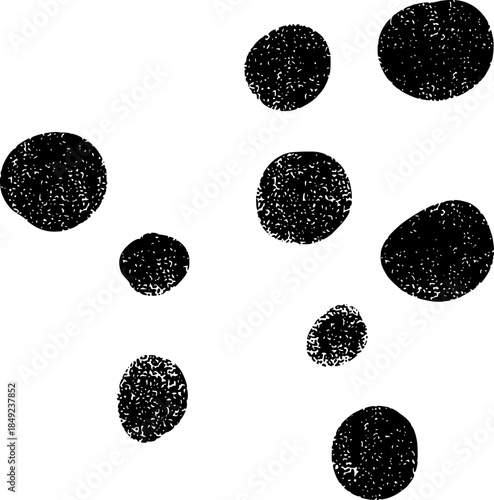 Paint Brush Ink Stain