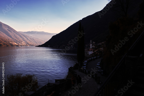 Stunning view of Lake Como.