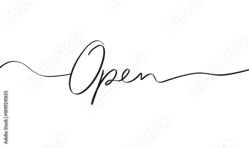 Open text font calligraphy hand written lettering script black color object open close paper cover writing education study journal open book text page stationary document ink open idea planning luxury