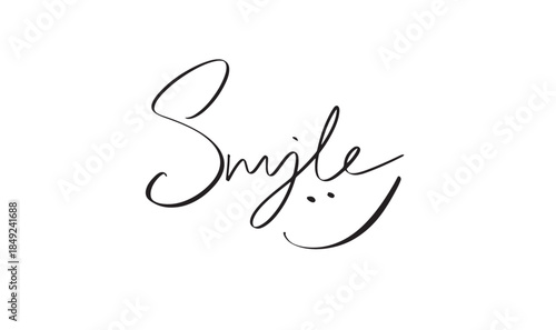 smile icon text font calligraphy hand written lettering script black color object icon smile icon happy greeting card positive holiday emotion feeling smile face dentist dental smile icon banner word