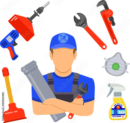 Plumbing Service Concept