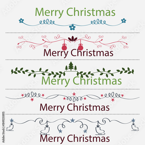 vector illustration of a christmas tree
