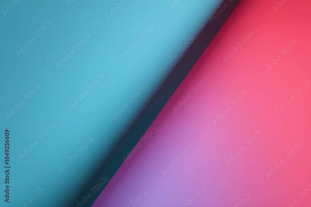 Obraz premium Diagonal Blue and Pink Abstract Gradient Background 