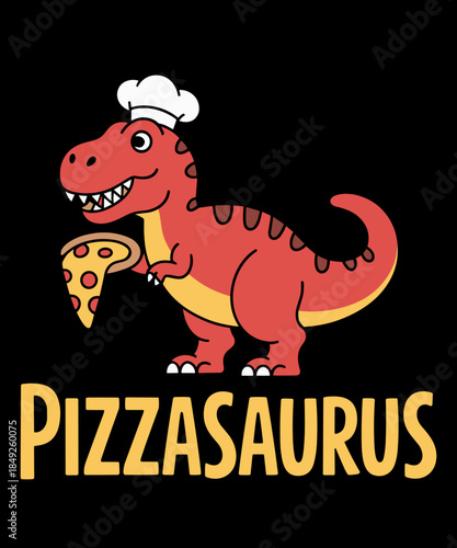 Pizzasaurus T-Rex Dinosaur Pepperoni Pizza Halloween Funny