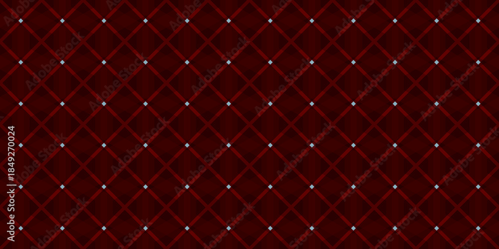 Fototapeta premium Elegant Quilted Maroon Background
