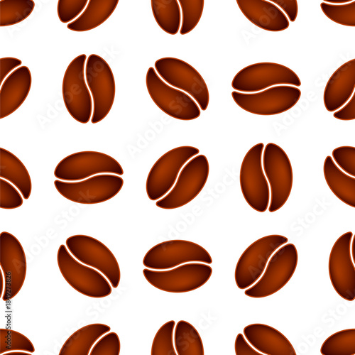 Coffee bean pattern