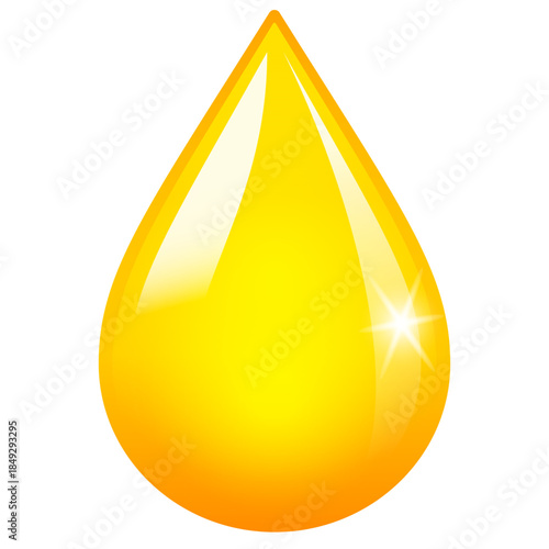 Cooking oil vector illustration
