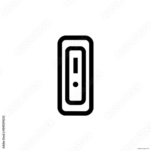Smart home device icon vector illustration for iot automation system and appliance control application design