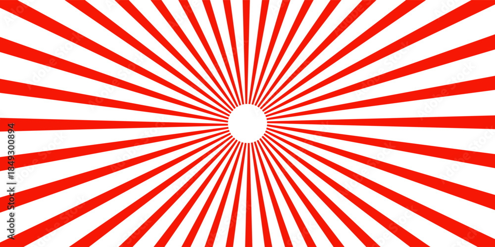 Fototapeta premium red retro background with rays.eps10