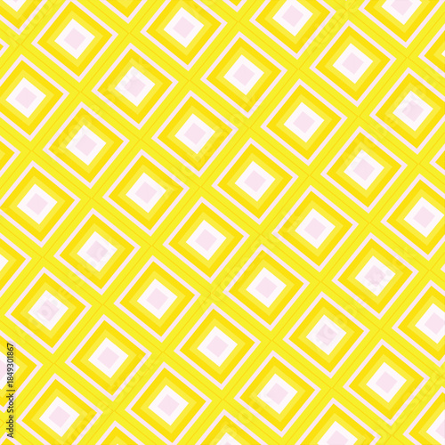 Abstract dynamic shapes in a vibrant colorful rectangle pattern for modern fabric, textile design, and bold statement apparel.