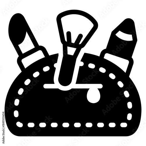 Beauty bag icon