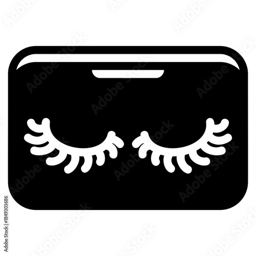 Eye lashes icon