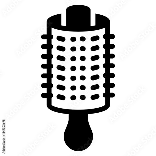 Hair brush icon