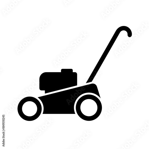 Lawn Mower Gardening Tool for Cutting Grass in Home and Garden Maintenance