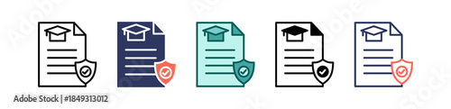 Academic Integrity multiple icon