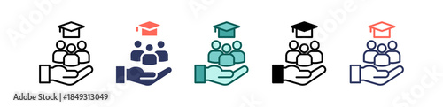 Student Responsibility multiple icon