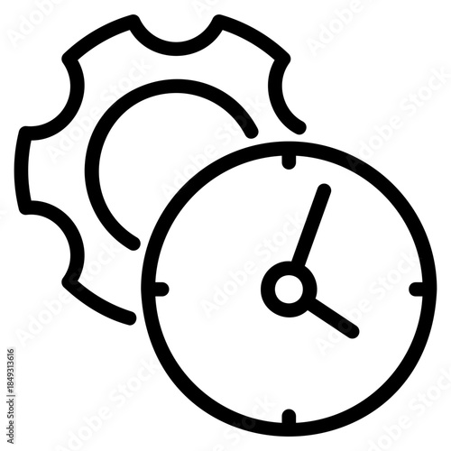 Time management icon