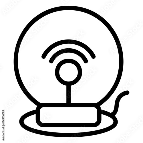 Indoor antenna icon