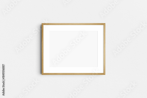 Tableau sur toile Horizontal frame mockup 5:4, 4:5 landscape