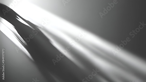 shadow overlay effects of realistic abstract shadow on wall background, Summer sunlight shadow overlay effect, light, shadow photo interior backdrop studio mockup
