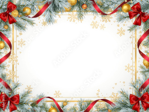 decorative frame for a New Year’s certificate.