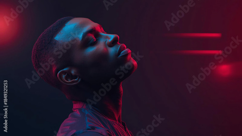 portrait of a handsome man