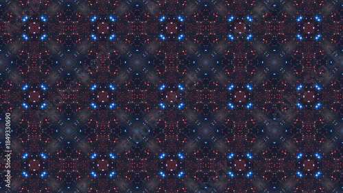 4K colorful kaleidoscope pattern motif, vibrant abstract ornament design, decorative background for digital art, textiles, wallpapers and creative projects.