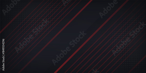 Red line and black background.eps 10