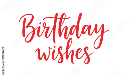 Birthday wishes greeting card image