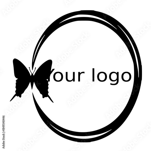butterfly vector illustration , butterfly vector icon 