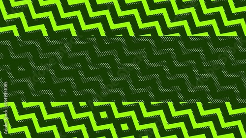 Animated Abstract Retro Pattern Background