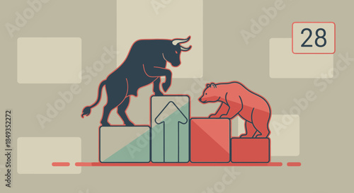 Bull and Bear on Graph Blocks.