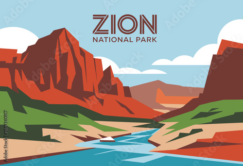 Majestic Bison Silhouetted Against Serene Grand Teton Mountains in Soft Pastel Hues