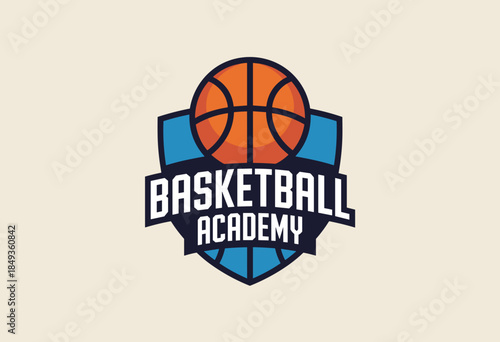 Elegant Horse Ranch Logo Featuring Majestic Stallion Against a Serene Mountain Landscape