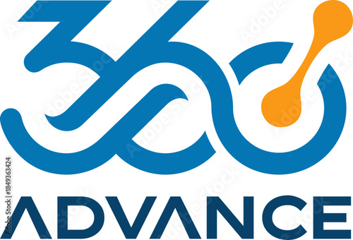 Advance 360 sign. isometric Angle 360 view icon isolated on black background. Virtual reality. Connect symbol. Vector illustration.
